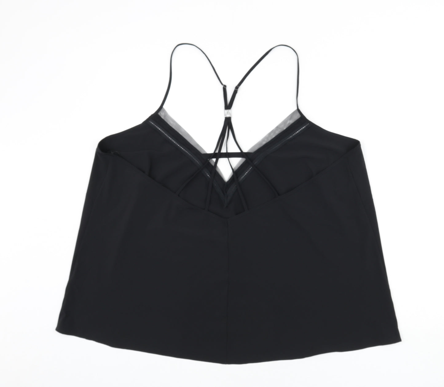 Autograph Womens Black Polyester Camisole Tank Size 22 V-Neck