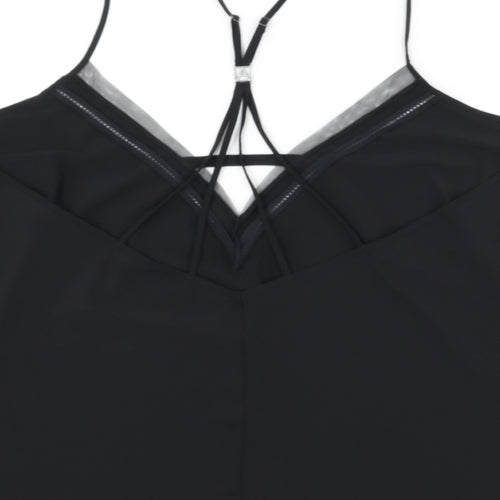 Autograph Womens Black Polyester Camisole Tank Size 22 V-Neck