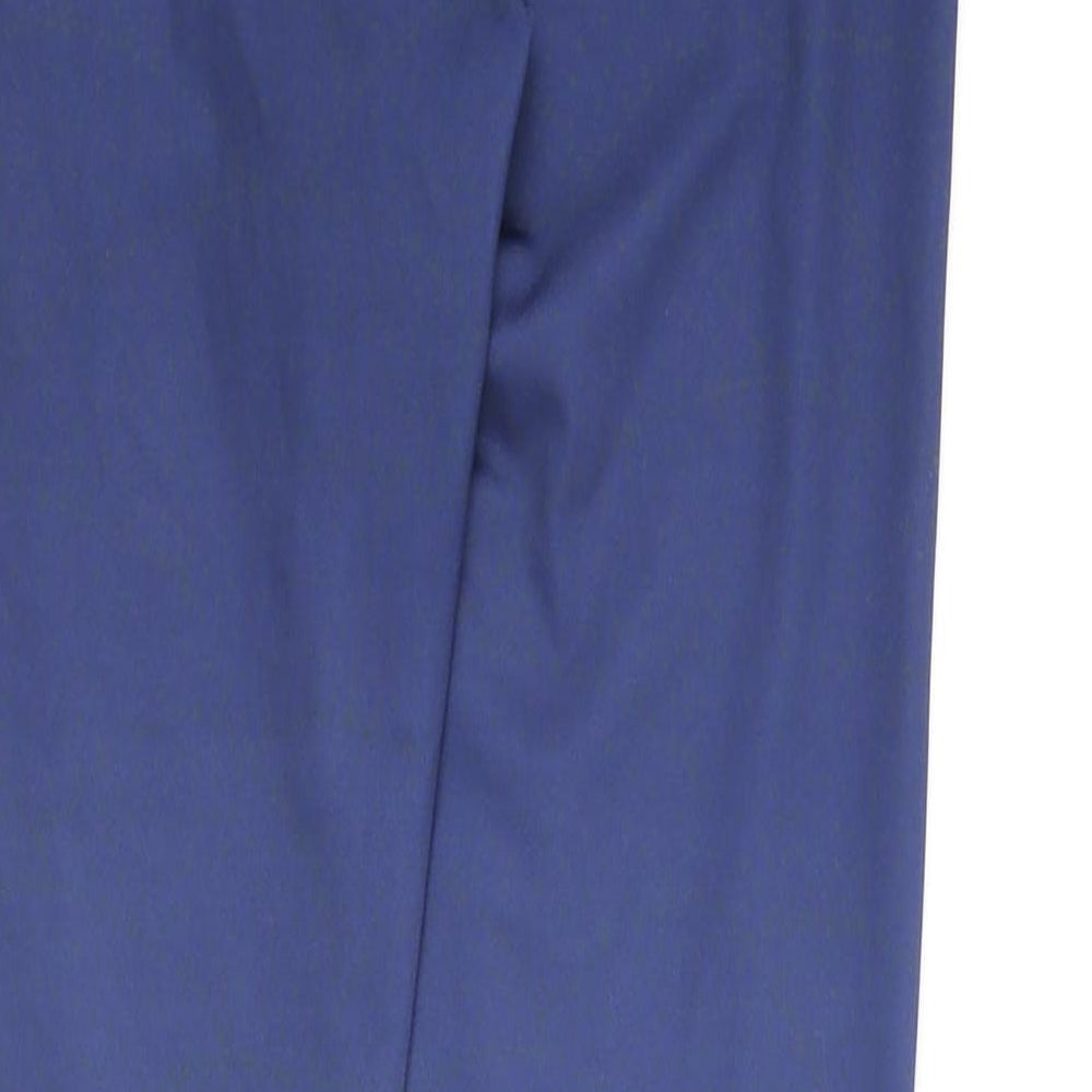 AR33 Womens Blue Polka Dot Polyester Capri Leggings Size M L24 in Regular Pullover - Gradient Effect