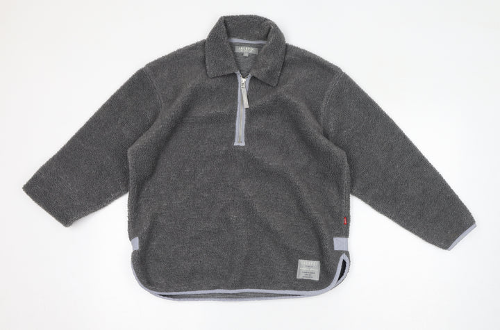 Jackpot Womens Grey Polyester Pullover Sweatshirt Size 4 Pullover