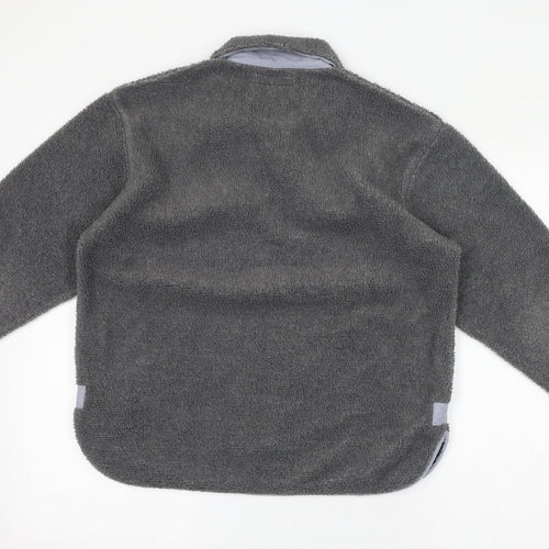 Jackpot Womens Grey Polyester Pullover Sweatshirt Size 4 Pullover