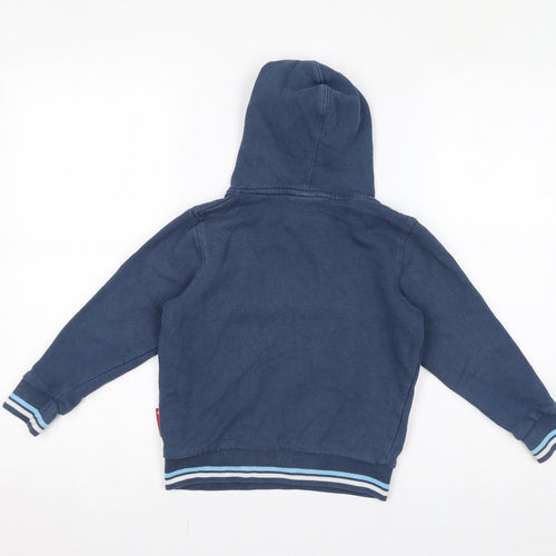 Rugby World Cup Boys Blue Cotton Pullover Hoodie Size 5-6 Years Pullover - Japan Rugby World Cup 2019