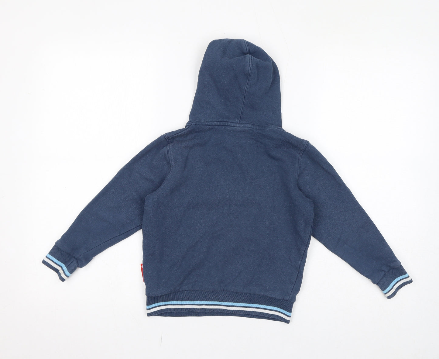 Rugby World Cup Boys Blue Cotton Pullover Hoodie Size 5-6 Years Pullover - Japan Rugby World Cup 2019