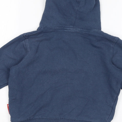 Rugby World Cup Boys Blue Cotton Pullover Hoodie Size 5-6 Years Pullover - Japan Rugby World Cup 2019