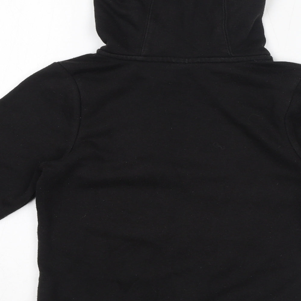 Slazenger Boys Black Polyester Pullover Hoodie Size 7-8 Years Pullover