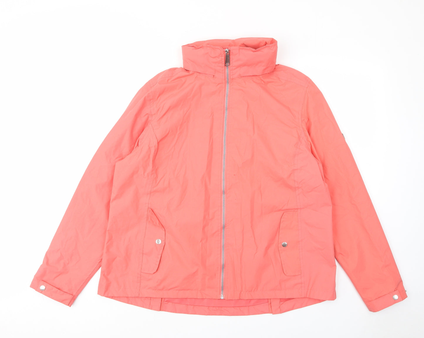 Regatta Womens Pink Jacket Coat Size 20 Zip - Pockets, Logo