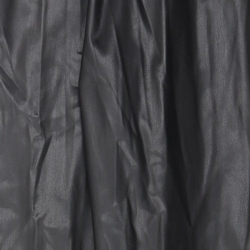 Marks and Spencer Womens Black Polyester Capri Leggings Size 14 L20 in - Elastic waist