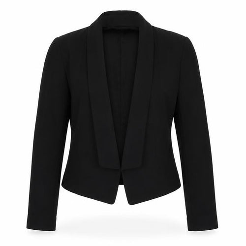 Mango Womens Black Jacket Blazer Size M - Open
