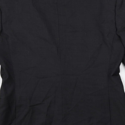 Autograph Mens Grey Wool Jacket Suit Jacket Size 38 Regular