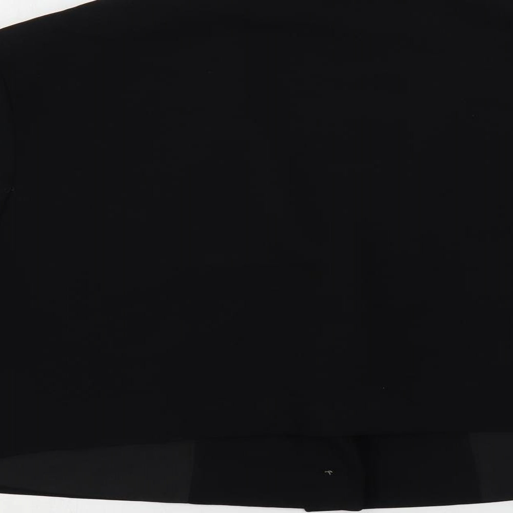 River Island Womens Black Jacket Blazer Size 22 Button