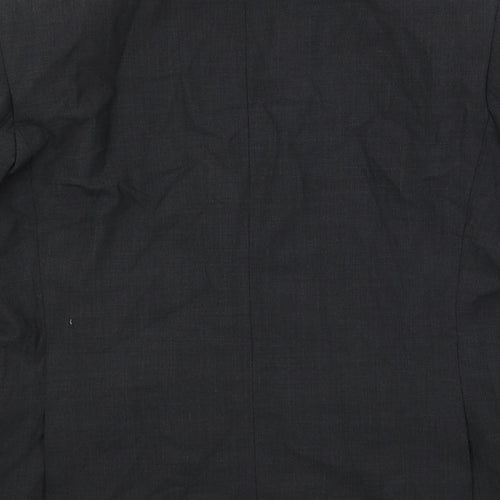 Marks and Spencer Mens Grey Wool Jacket Suit Jacket Size 38 Regular