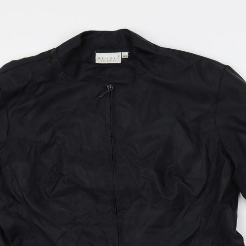 Hennes Collection Womens Black Jacket Size 14 Zip