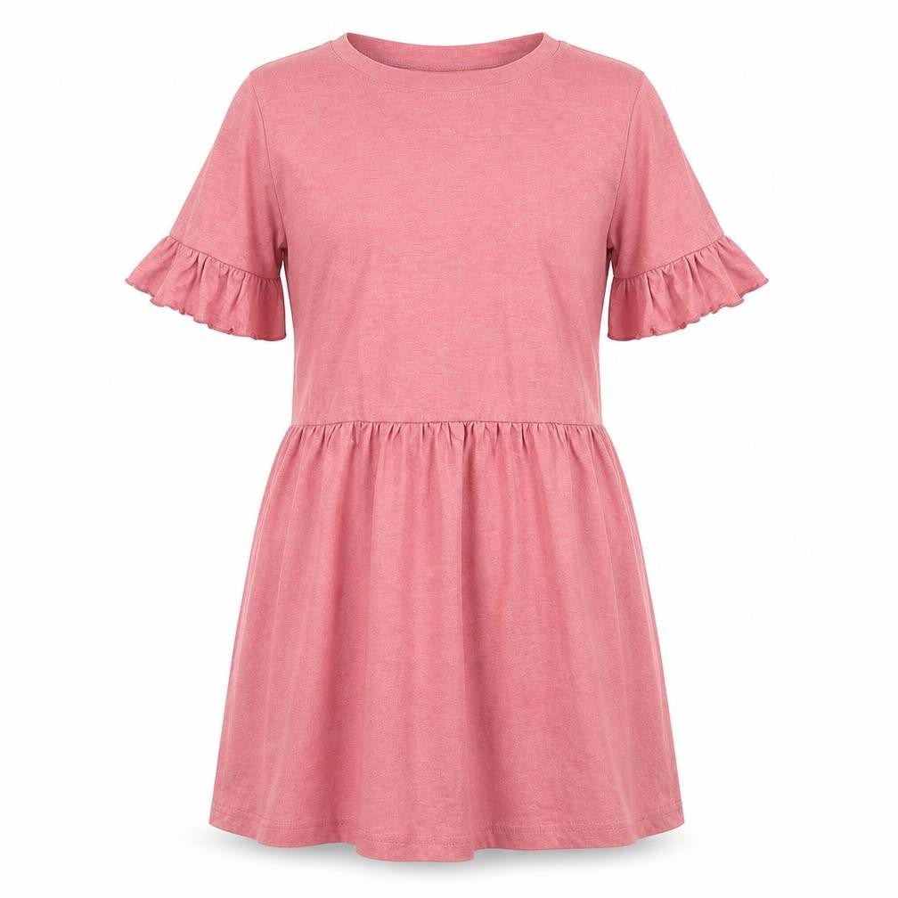 Missguided Womens Pink Polyester Shift Size 10 Round Neck Pullover