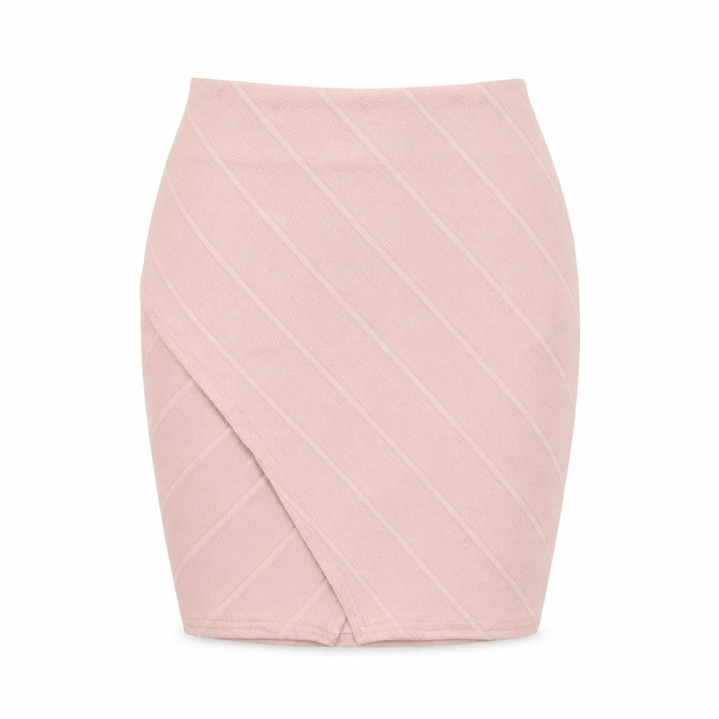 Miss Selfridge Womens Pink Polyester Straight & Pencil Skirt Size 6