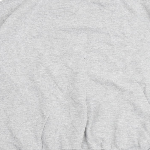 Damart Womens Grey Cotton Pullover Sweatshirt Size 12 Pullover