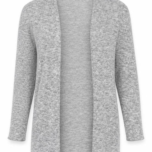 Divided by H&M Womens Grey V-Neck Polyester Cardigan Jumper Size XS