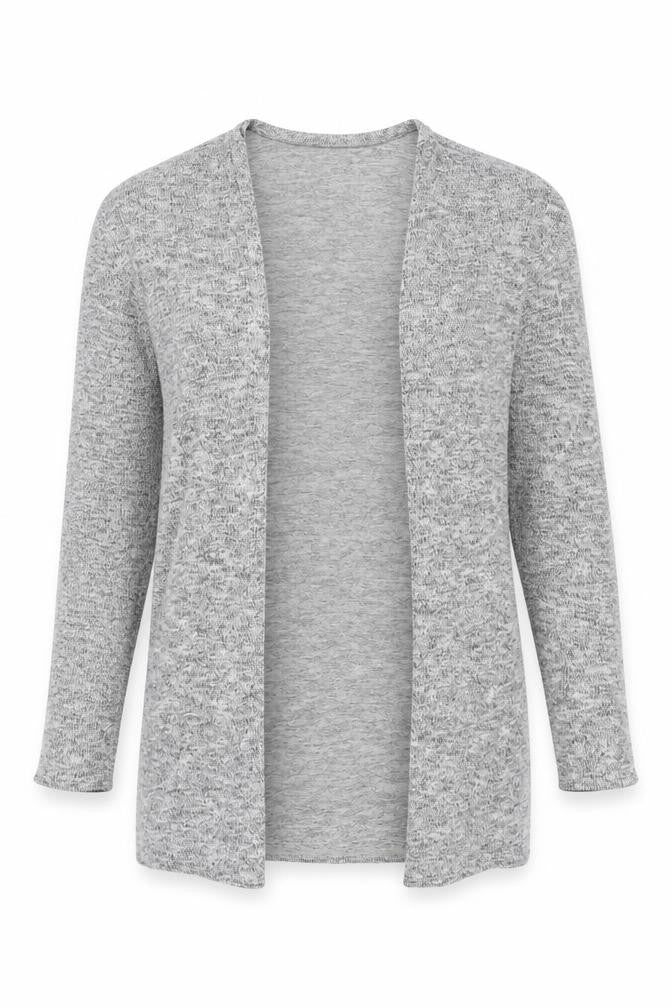 Divided by H&M Womens Grey V-Neck Polyester Cardigan Jumper Size XS