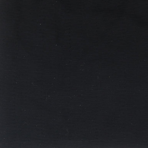 Topshop Womens Black Polyester Bandage Skirt One Size - Textured