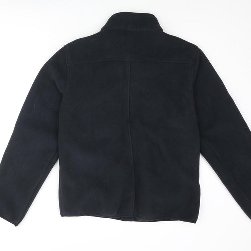ONLY & SONS Mens Black Jacket Size M Zip - Contrast Pocket Logo