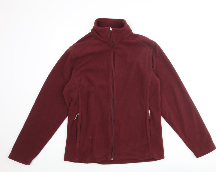 Damart Mens Red Jacket Size S Zip