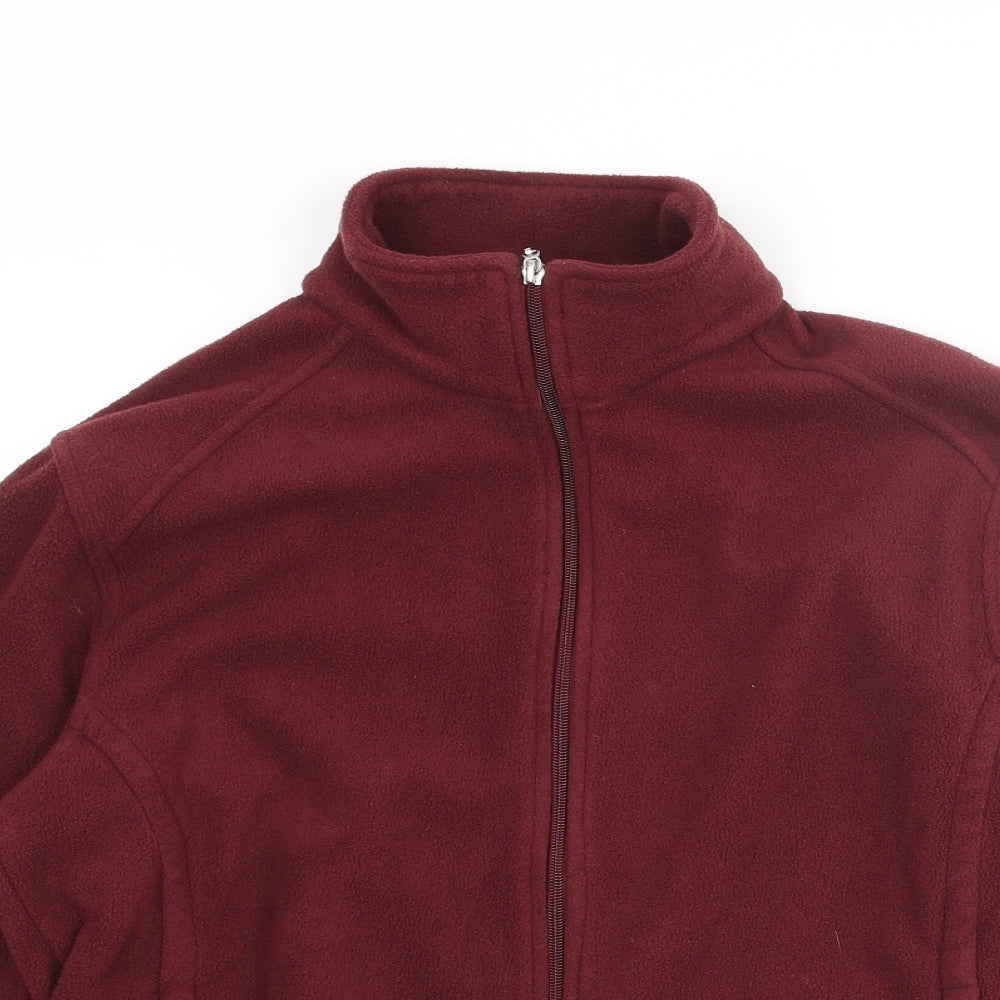 Damart Mens Red Jacket Size S Zip