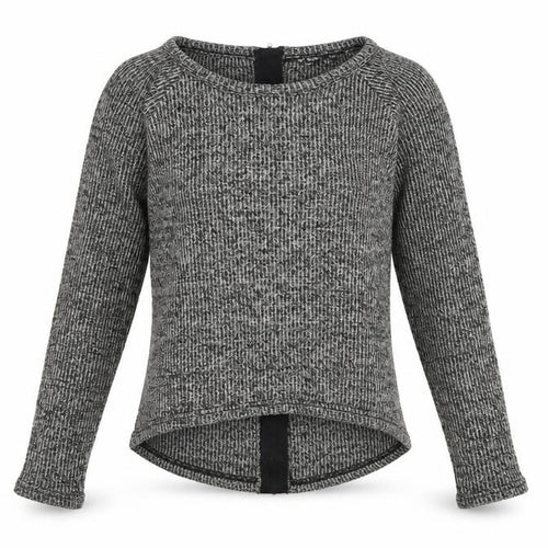 New Look Girls Multicoloured Round Neck Acrylic Full Zip Jumper Size 12-13 Years Zip