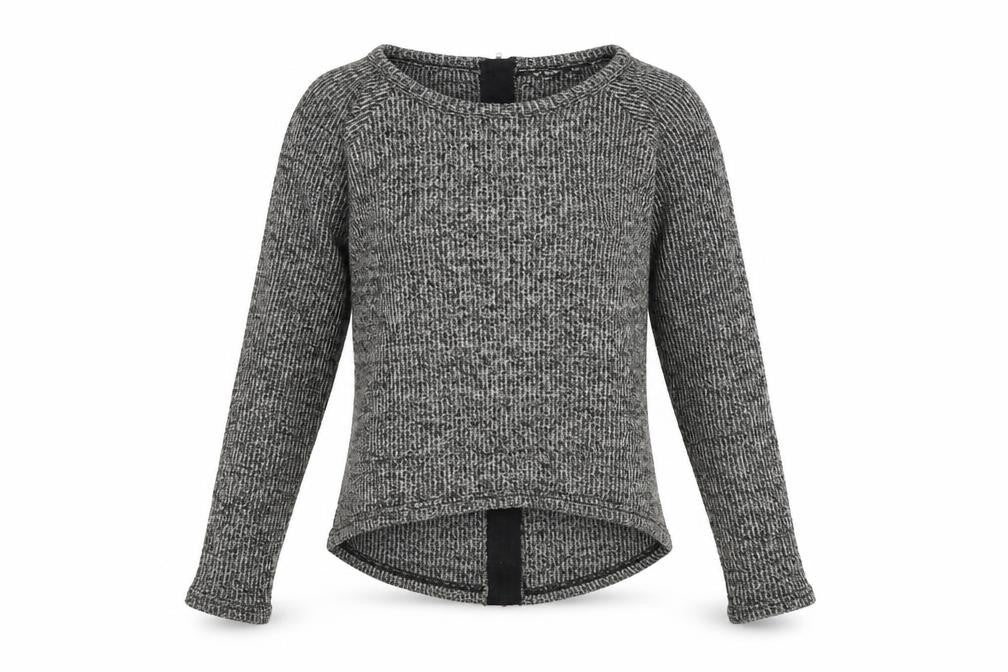 New Look Girls Multicoloured Round Neck Acrylic Full Zip Jumper Size 12-13 Years Zip