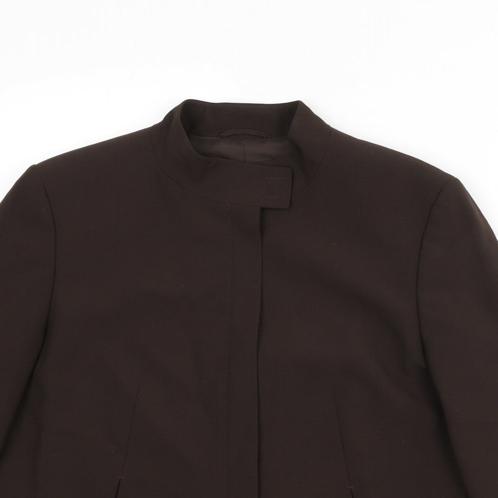 Betty Barclay Womens Brown Jacket Size 12 Zip