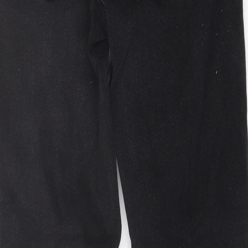 Zara Womens Black Cotton Skinny Jeans Size 8 L27 in Regular Button
