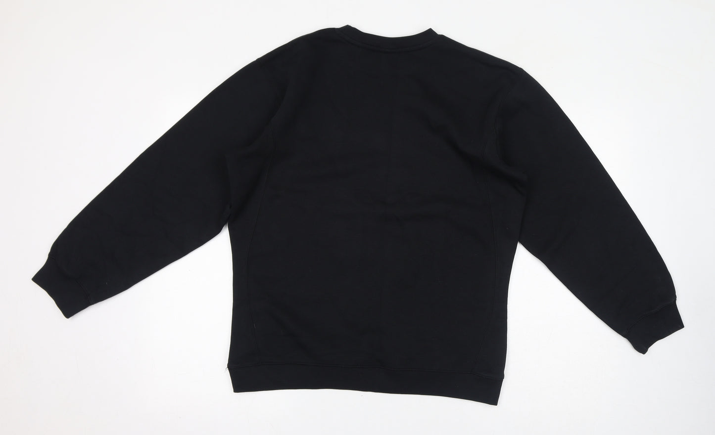 Nike Boys Black Cotton Pullover Sweatshirt Size 13-14 Years Pullover - Size 13-15, Logo