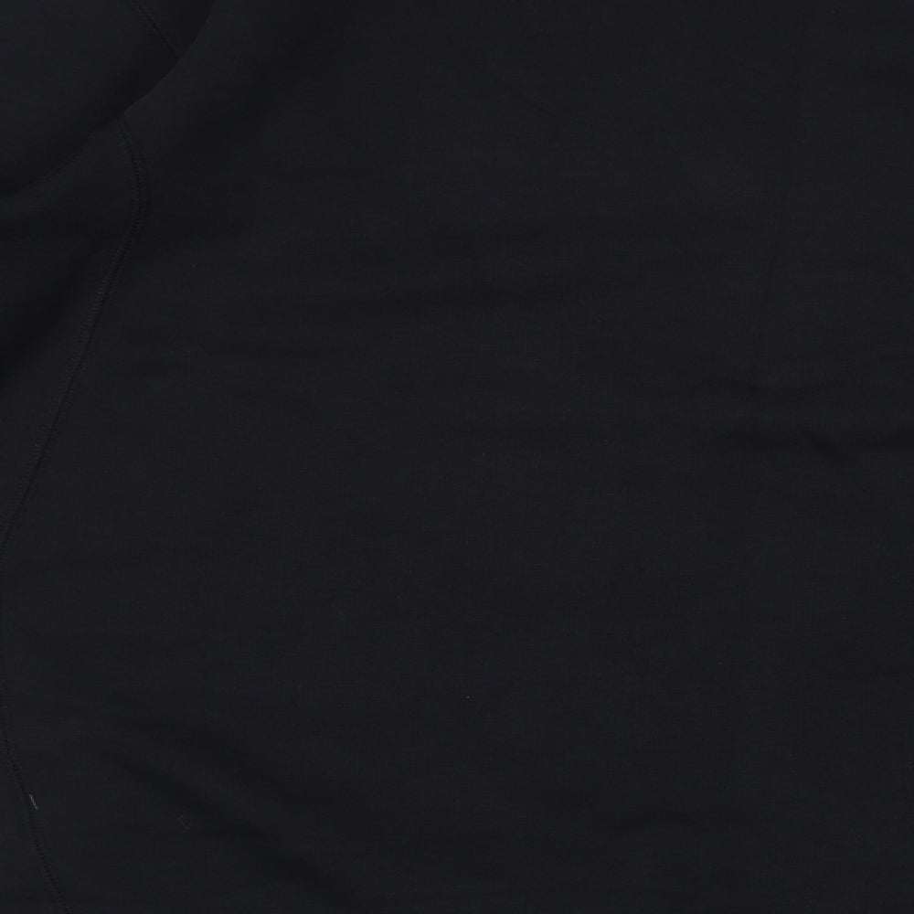 Nike Boys Black Cotton Pullover Sweatshirt Size 13-14 Years Pullover - Size 13-15, Logo