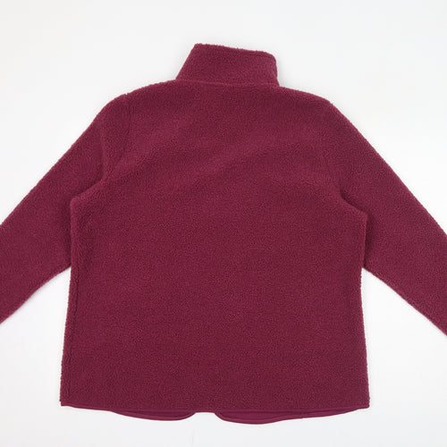 Bonmarché Womens Pink Jacket Size 16 Zip