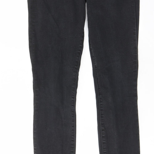 Gap Womens Black Cotton Skinny Jeans Size 28 in L30 in Regular Zip - Pockets, Belt Loops