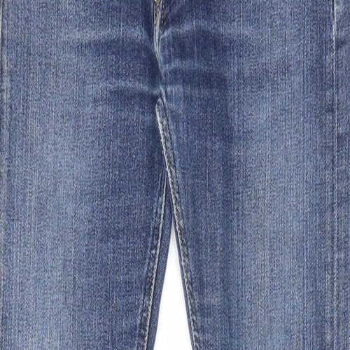 Lee Mens Blue Cotton Skinny Jeans Size 29 in L32 in Regular Zip - Pockets