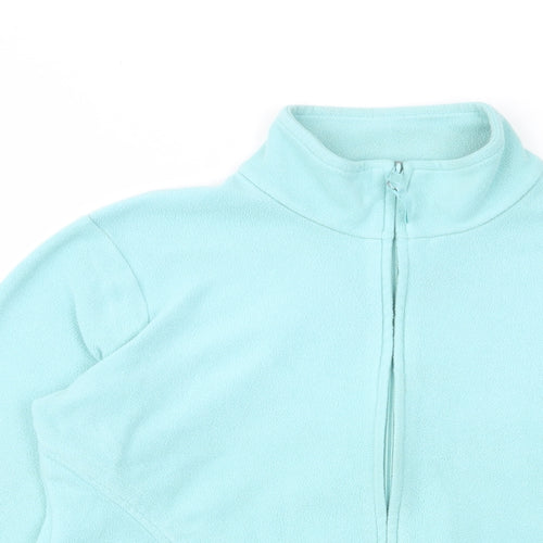 Marks and Spencer Womens Blue Jacket Size 14 Zip - Pockets