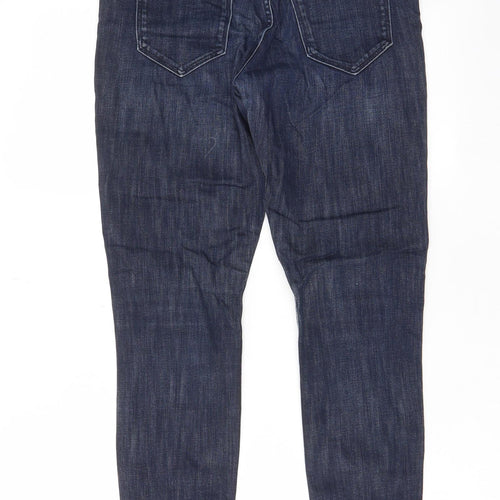 BDG Womens Blue Cotton Skinny Jeans Size 26 in L28 in Regular Zip - Pockets