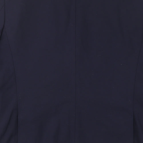 Harry Brown Mens Blue Wool Jacket Suit Jacket Size 42 Regular