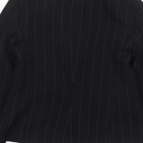 NEXT Womens Black Jacket Blazer Size 10 Button