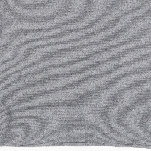 Principles Womens Grey Boat Neck Viscose Pullover Jumper Size M