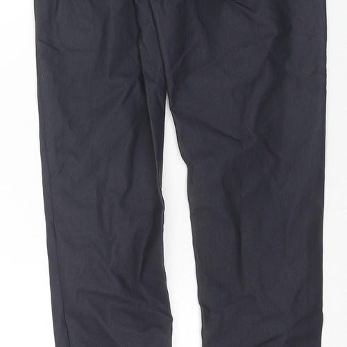 Marks and Spencer Womens Blue Viscose Jegging Trousers Size 6 L28 in Slim