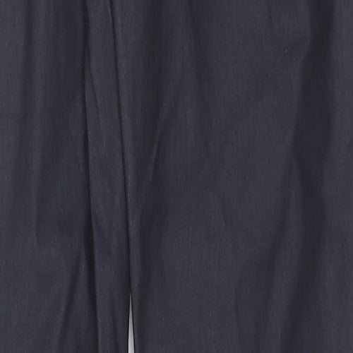 Marks and Spencer Womens Blue Viscose Jegging Trousers Size 6 L28 in Slim
