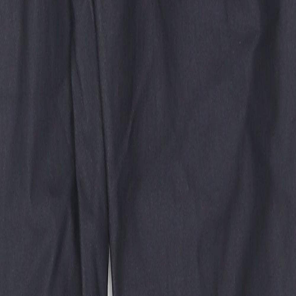 Marks and Spencer Womens Blue Viscose Jegging Trousers Size 6 L28 in Slim