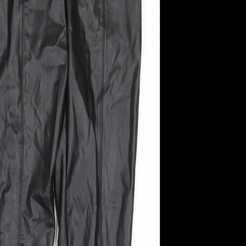 Marks and Spencer Womens Black Polyester Jegging Trousers Size 16 L24 in Regular
