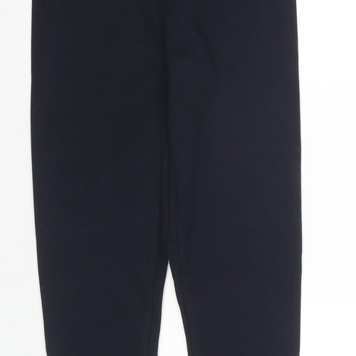 Marks and Spencer Womens Blue Polyester Pedal Pusher Leggings Size 8 L27 in - Thermal