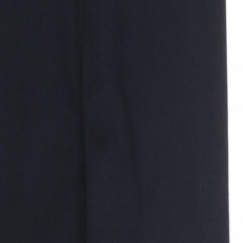 Marks and Spencer Womens Blue Polyester Pedal Pusher Leggings Size 8 L27 in - Thermal