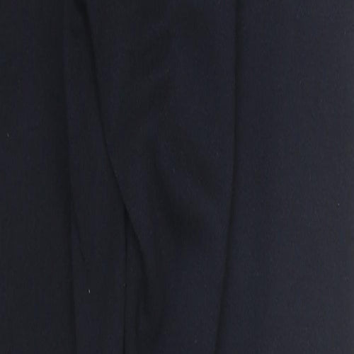 Marks and Spencer Womens Blue Polyester Pedal Pusher Leggings Size 8 L27 in - Thermal