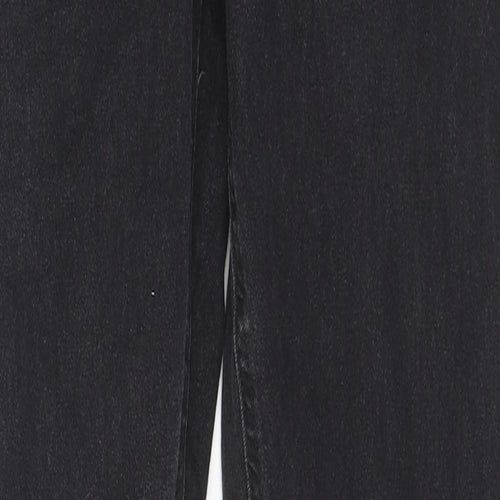 COLLUSION Womens Black Cotton Skinny Jeans Size 34 in L32 in Regular Zip