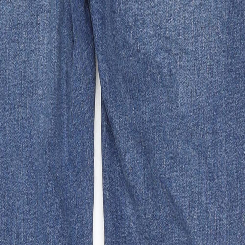 Denim & Co. Womens Blue Cotton Skinny Jeans Size 10 L30 in Regular Zip