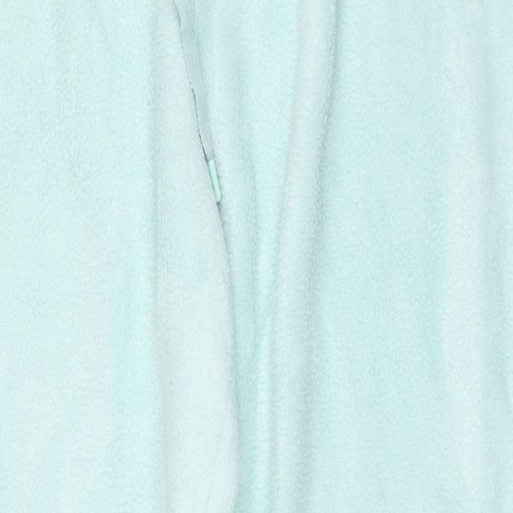 Marks and Spencer Womens Blue Polyester Sweatpants Trousers Size L L28 in Regular Drawstring
