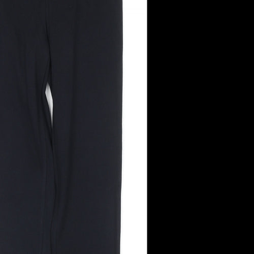 Marks and Spencer Womens Blue Polyester Pedal Pusher Leggings Size 10 L26 in - Thermal